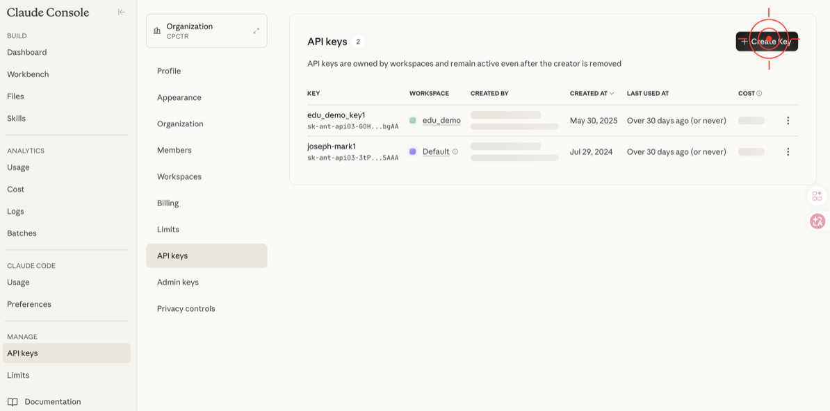 Anthropic Console 註冊